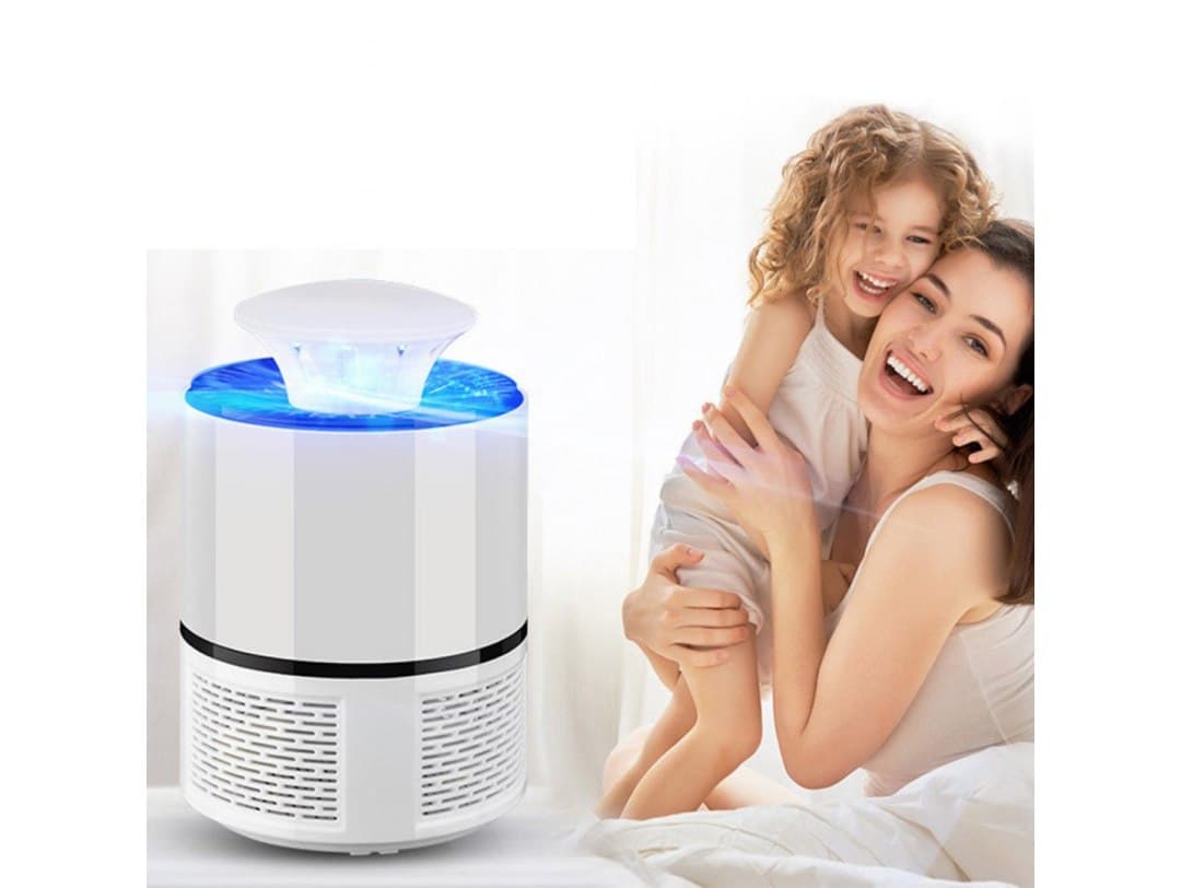 Lampa pułapka na komary owadobójcza światło uv