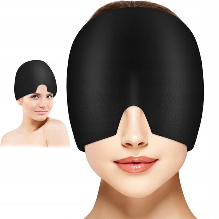 H12_tds0401_Czapka na migrenę ból głowy gorączkę